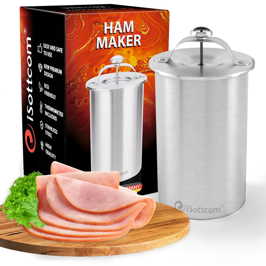 Ham Press Maker With Thermometer Stainless Steel Meat Press for